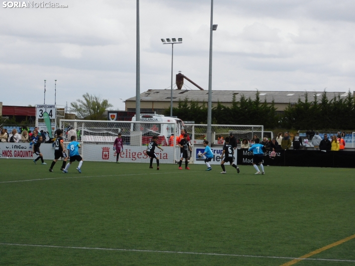 EN FOTOS | &iexcl;Mini cracks en acci&oacute;n! Soria vibra con el f&uacute;tbol base que se juega en la Ciuda