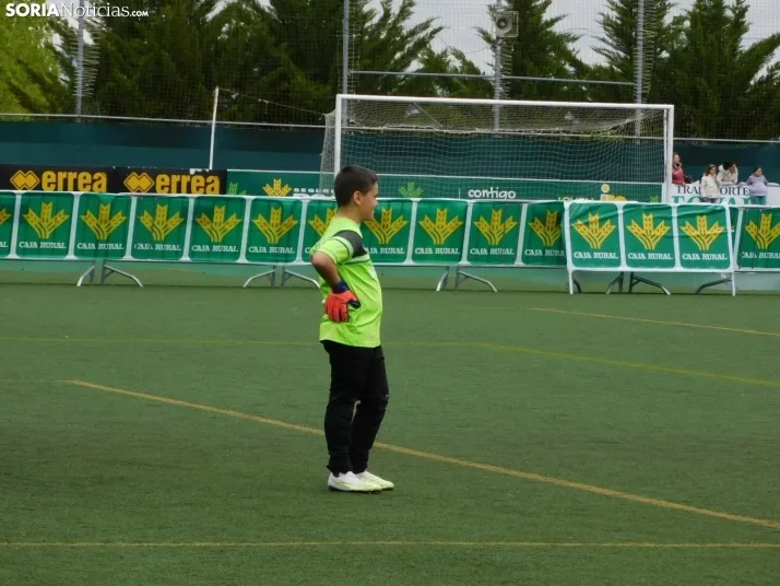 EN FOTOS | &iexcl;Mini cracks en acci&oacute;n! Soria vibra con el f&uacute;tbol base que se juega en la Ciuda