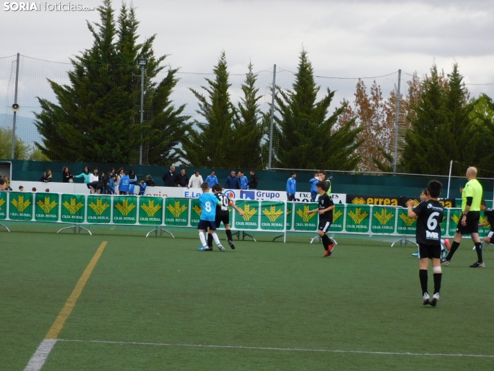 EN FOTOS | &iexcl;Mini cracks en acci&oacute;n! Soria vibra con el f&uacute;tbol base que se juega en la Ciuda