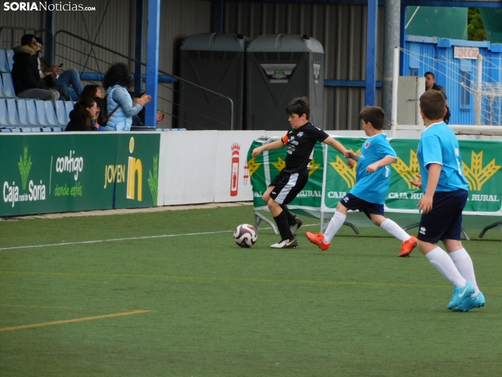 EN FOTOS | &iexcl;Mini cracks en acci&oacute;n! Soria vibra con el f&uacute;tbol base que se juega en la Ciuda