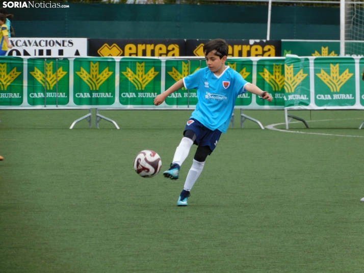 EN FOTOS | &iexcl;Mini cracks en acci&oacute;n! Soria vibra con el f&uacute;tbol base que se juega en la Ciuda