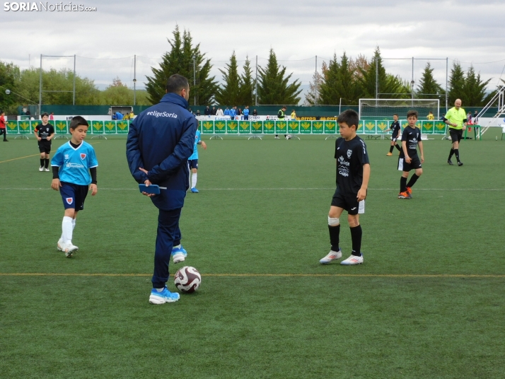 EN FOTOS | &iexcl;Mini cracks en acci&oacute;n! Soria vibra con el f&uacute;tbol base que se juega en la Ciuda