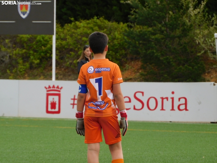 EN FOTOS | &iexcl;Mini cracks en acci&oacute;n! Soria vibra con el f&uacute;tbol base que se juega en la Ciuda