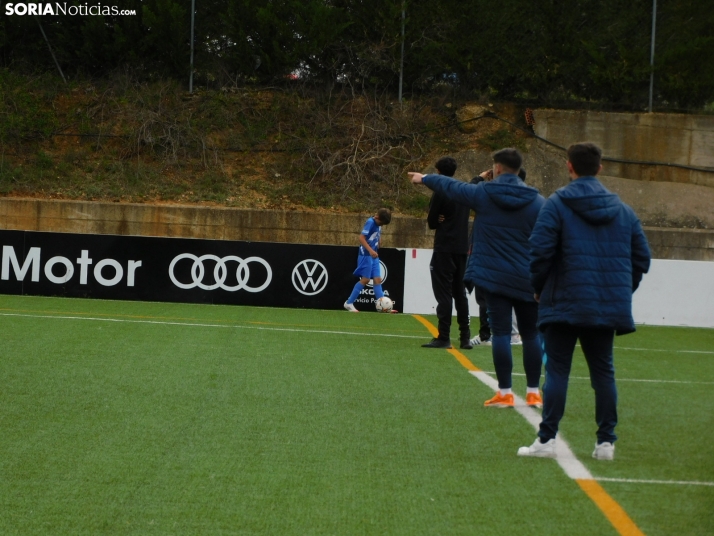EN FOTOS | &iexcl;Mini cracks en acci&oacute;n! Soria vibra con el f&uacute;tbol base que se juega en la Ciuda