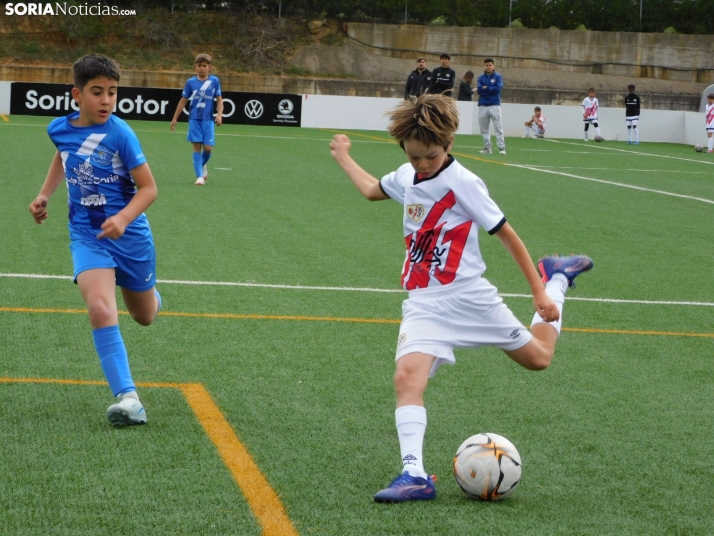 EN FOTOS | &iexcl;Mini cracks en acci&oacute;n! Soria vibra con el f&uacute;tbol base que se juega en la Ciuda