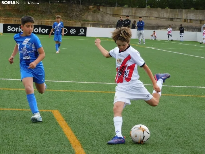 EN FOTOS | &iexcl;Mini cracks en acci&oacute;n! Soria vibra con el f&uacute;tbol base que se juega en la Ciuda