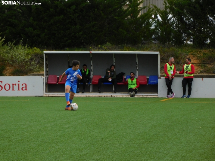 EN FOTOS | &iexcl;Mini cracks en acci&oacute;n! Soria vibra con el f&uacute;tbol base que se juega en la Ciuda