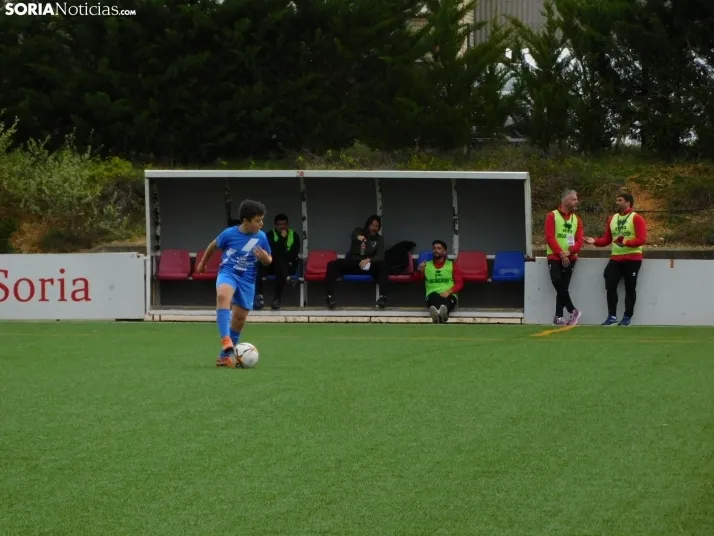 EN FOTOS | &iexcl;Mini cracks en acci&oacute;n! Soria vibra con el f&uacute;tbol base que se juega en la Ciuda