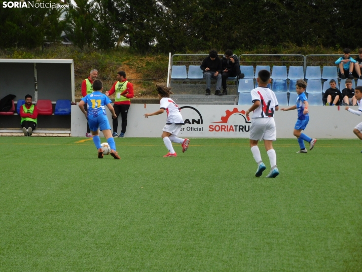 EN FOTOS | &iexcl;Mini cracks en acci&oacute;n! Soria vibra con el f&uacute;tbol base que se juega en la Ciuda