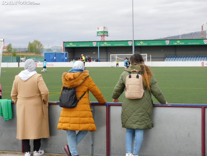 EN FOTOS | &iexcl;Mini cracks en acci&oacute;n! Soria vibra con el f&uacute;tbol base que se juega en la Ciuda