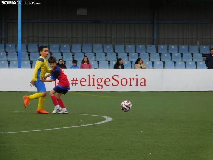 EN FOTOS | &iexcl;Mini cracks en acci&oacute;n! Soria vibra con el f&uacute;tbol base que se juega en la Ciuda