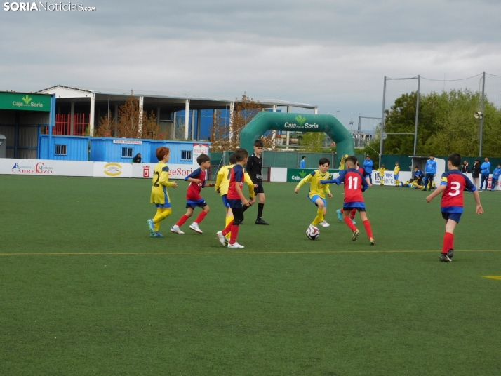 EN FOTOS | &iexcl;Mini cracks en acci&oacute;n! Soria vibra con el f&uacute;tbol base que se juega en la Ciuda