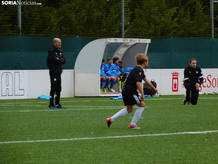EN FOTOS | &iexcl;Mini cracks en acci&oacute;n! Soria vibra con el f&uacute;tbol base que se juega en la Ciuda