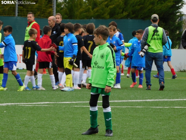 EN FOTOS | &iexcl;Mini cracks en acci&oacute;n! Soria vibra con el f&uacute;tbol base que se juega en la Ciuda