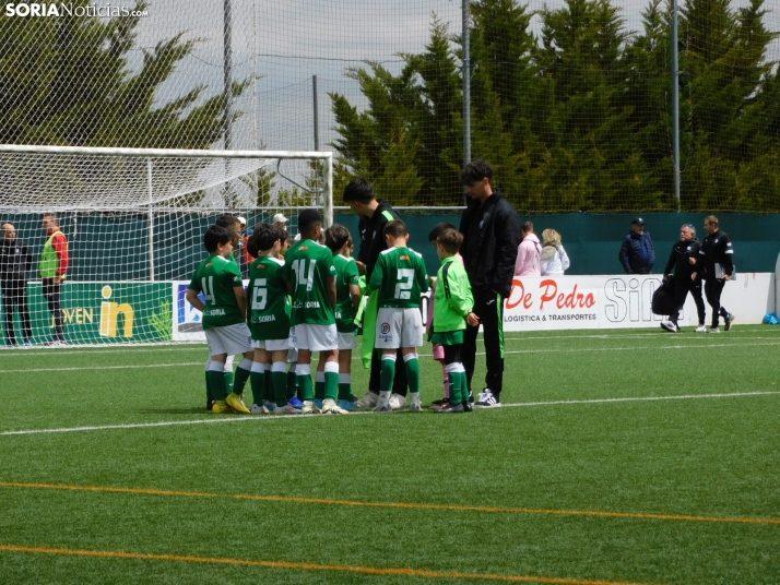 EN FOTOS | &iexcl;Mini cracks en acci&oacute;n! Soria vibra con el f&uacute;tbol base que se juega en la Ciuda