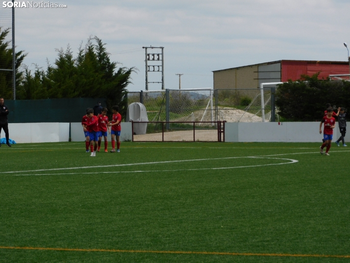 EN FOTOS | &iexcl;Mini cracks en acci&oacute;n! Soria vibra con el f&uacute;tbol base que se juega en la Ciuda