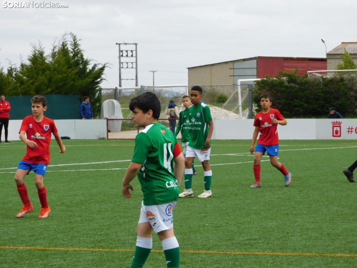 EN FOTOS | &iexcl;Mini cracks en acci&oacute;n! Soria vibra con el f&uacute;tbol base que se juega en la Ciuda