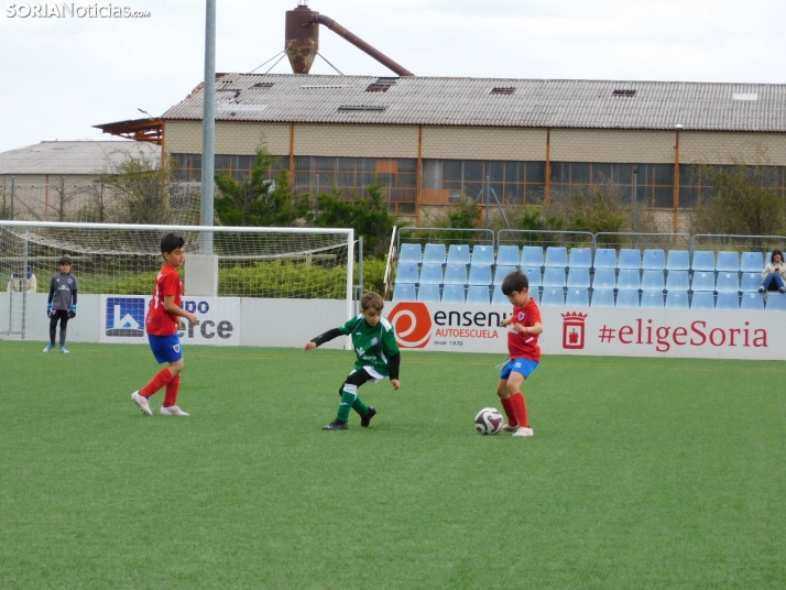 EN FOTOS | &iexcl;Mini cracks en acci&oacute;n! Soria vibra con el f&uacute;tbol base que se juega en la Ciuda
