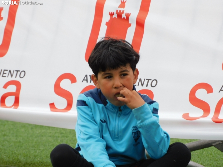 EN FOTOS | &iexcl;Mini cracks en acci&oacute;n! Soria vibra con el f&uacute;tbol base que se juega en la Ciuda