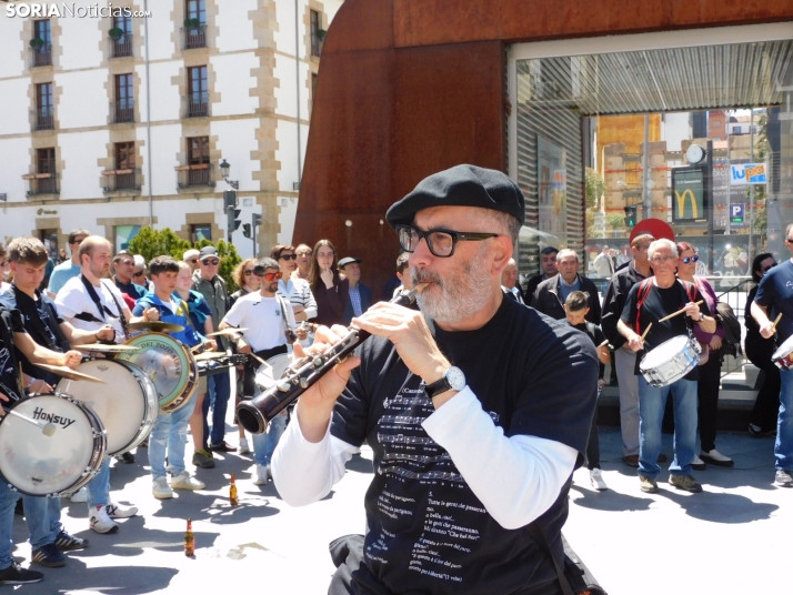 As&iacute; ha sonado el D&iacute;a del Dulzainero en Soria: m&uacute;sica y ambiente como preludio de San Juan