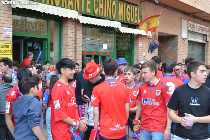 GALER&Iacute;A | Soria se vuelca con el Numancia en la previa de su encuentro ante el Getafe B
