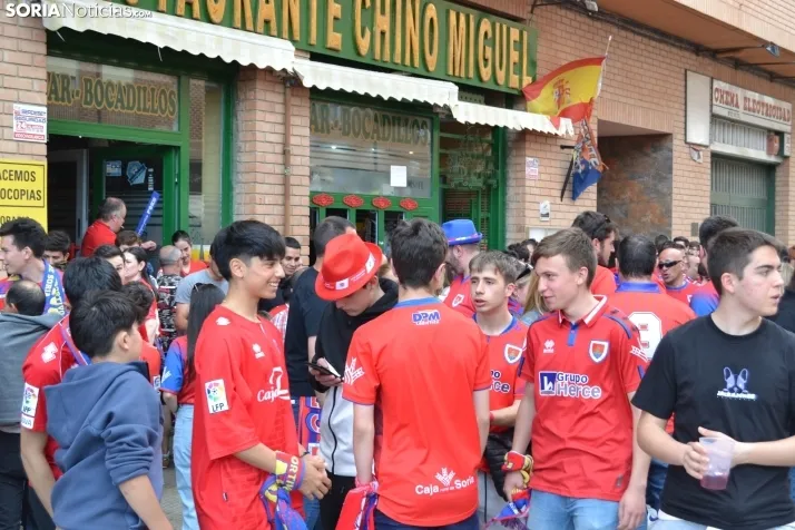 GALER&Iacute;A | Soria se vuelca con el Numancia en la previa de su encuentro ante el Getafe B