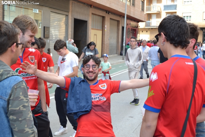 GALER&Iacute;A | Soria se vuelca con el Numancia en la previa de su encuentro ante el Getafe B