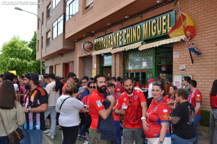GALER&Iacute;A | Soria se vuelca con el Numancia en la previa de su encuentro ante el Getafe B