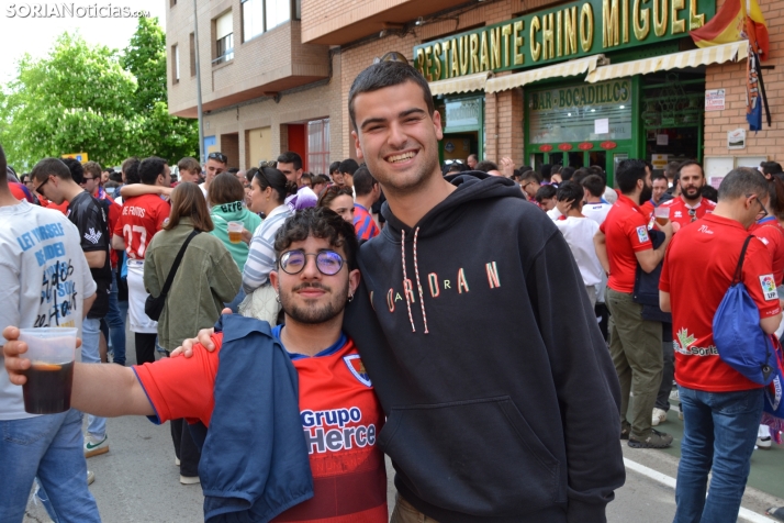 GALER&Iacute;A | Soria se vuelca con el Numancia en la previa de su encuentro ante el Getafe B