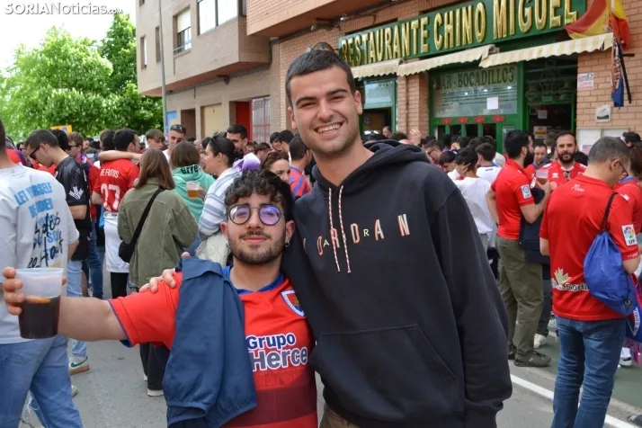 GALER&Iacute;A | Soria se vuelca con el Numancia en la previa de su encuentro ante el Getafe B
