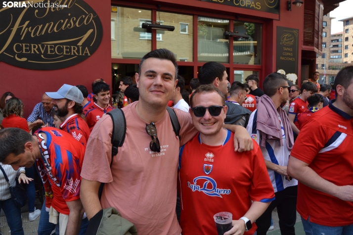 GALER&Iacute;A | Soria se vuelca con el Numancia en la previa de su encuentro ante el Getafe B