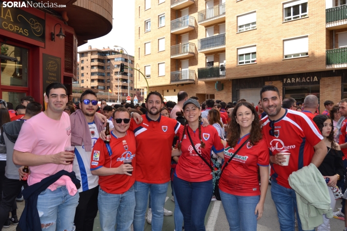 GALER&Iacute;A | Soria se vuelca con el Numancia en la previa de su encuentro ante el Getafe B