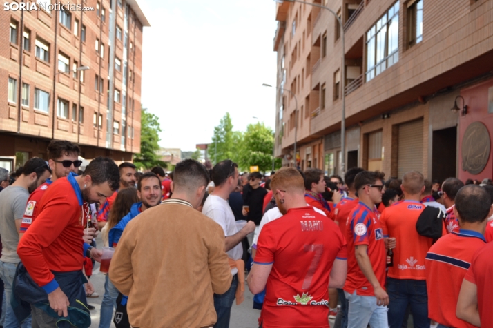 GALER&Iacute;A | Soria se vuelca con el Numancia en la previa de su encuentro ante el Getafe B