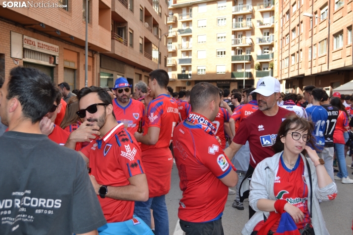 GALER&Iacute;A | Soria se vuelca con el Numancia en la previa de su encuentro ante el Getafe B