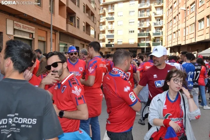 GALER&Iacute;A | Soria se vuelca con el Numancia en la previa de su encuentro ante el Getafe B
