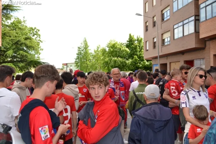 GALER&Iacute;A | Soria se vuelca con el Numancia en la previa de su encuentro ante el Getafe B