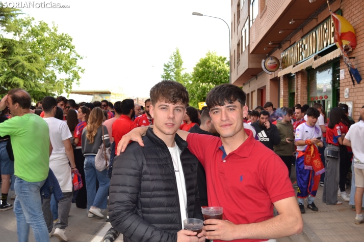 GALER&Iacute;A | Soria se vuelca con el Numancia en la previa de su encuentro ante el Getafe B