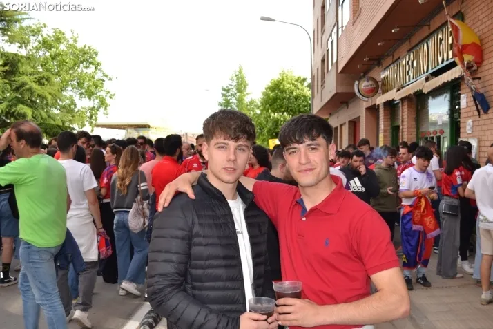 GALER&Iacute;A | Soria se vuelca con el Numancia en la previa de su encuentro ante el Getafe B