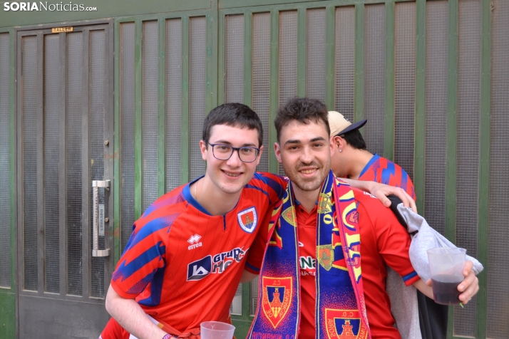 GALER&Iacute;A | Soria se vuelca con el Numancia en la previa de su encuentro ante el Getafe B