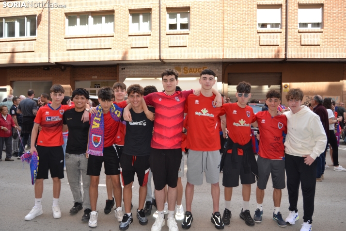 GALER&Iacute;A | Soria se vuelca con el Numancia en la previa de su encuentro ante el Getafe B