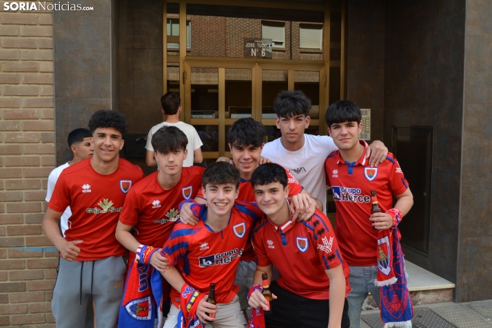 GALER&Iacute;A | Soria se vuelca con el Numancia en la previa de su encuentro ante el Getafe B