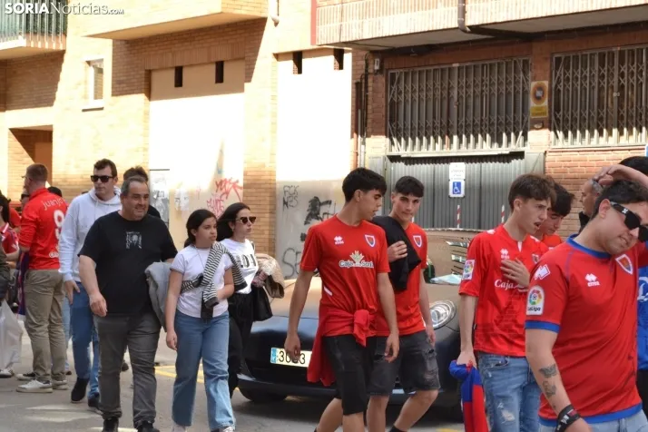 GALER&Iacute;A | Soria se vuelca con el Numancia en la previa de su encuentro ante el Getafe B
