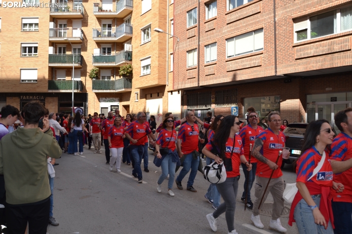 GALER&Iacute;A | Soria se vuelca con el Numancia en la previa de su encuentro ante el Getafe B