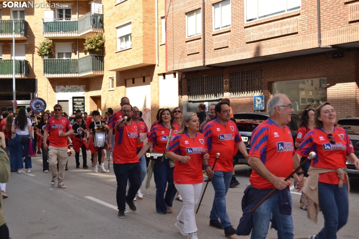 GALER&Iacute;A | Soria se vuelca con el Numancia en la previa de su encuentro ante el Getafe B