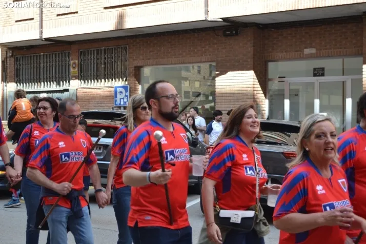 GALER&Iacute;A | Soria se vuelca con el Numancia en la previa de su encuentro ante el Getafe B