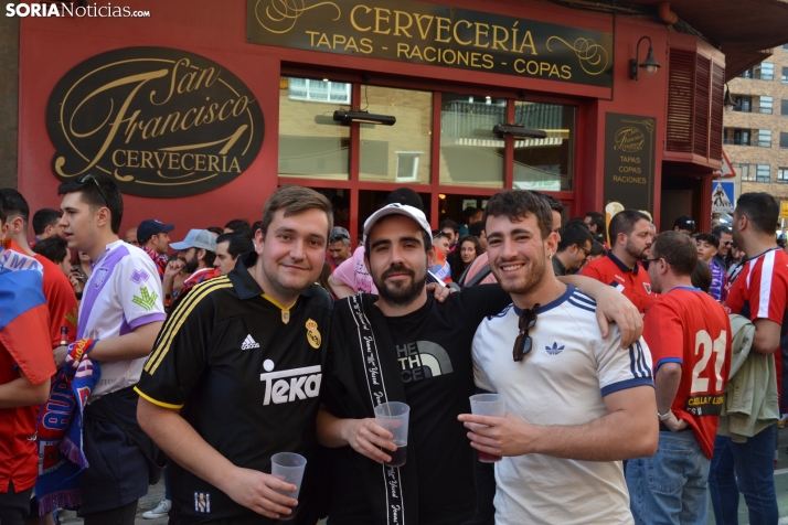 GALER&Iacute;A | Soria se vuelca con el Numancia en la previa de su encuentro ante el Getafe B