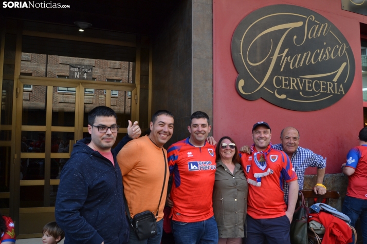 GALER&Iacute;A | Soria se vuelca con el Numancia en la previa de su encuentro ante el Getafe B