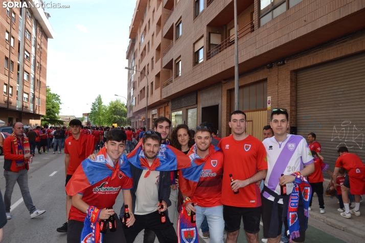 GALER&Iacute;A | Soria se vuelca con el Numancia en la previa de su encuentro ante el Getafe B