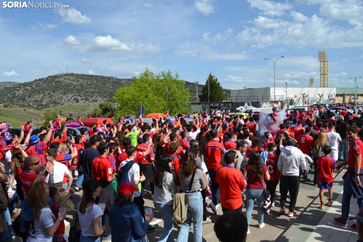 GALER&Iacute;A | Soria se vuelca con el Numancia en la previa de su encuentro ante el Getafe B