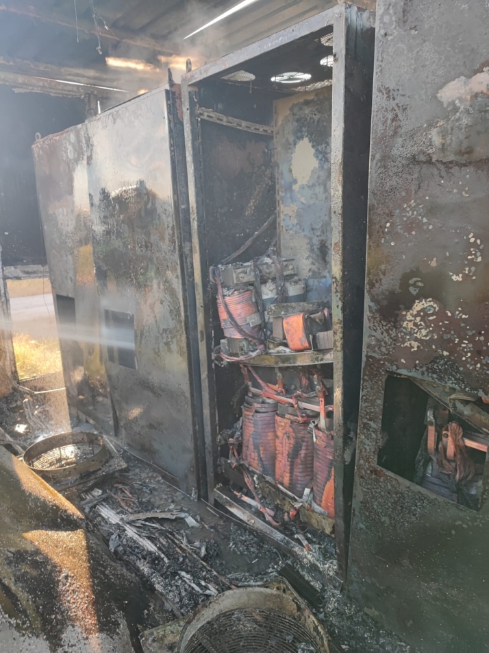 Sofocado un incendio en parque solar de Frechilla de Almazán